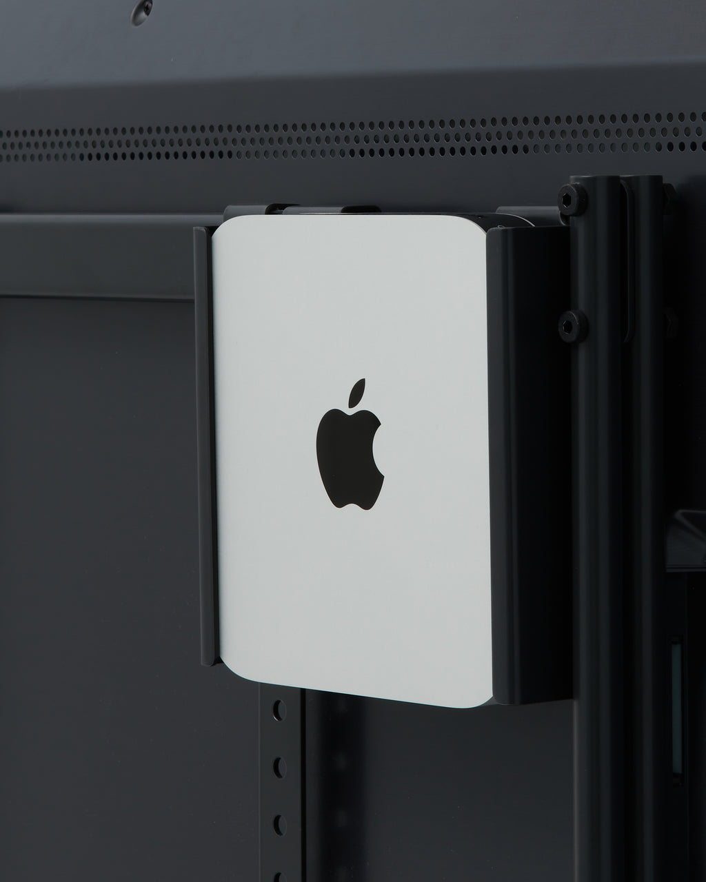 Pedestal Mac Mini Mount Mounts 001 Charcoal